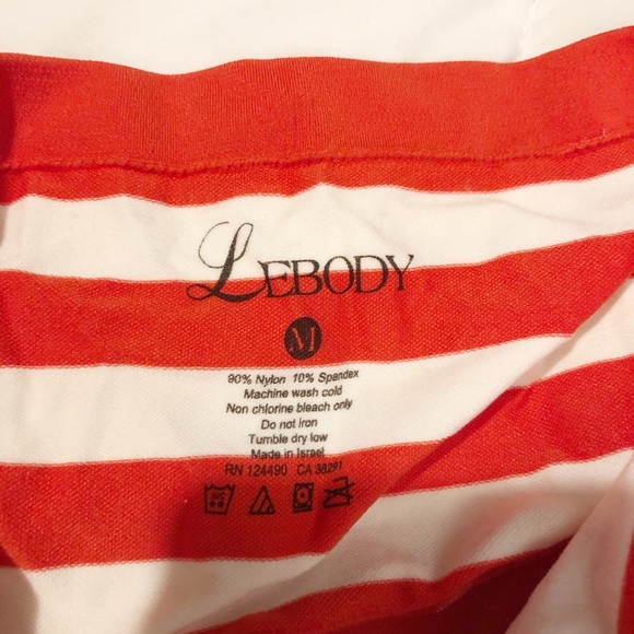 Striped bandeau - Picture 2 of 2